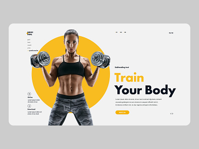 Individual Fitness app branding business clean company creative design fitness flat graphic design gym app icon logo minimal typography ui ux web website workout tracker