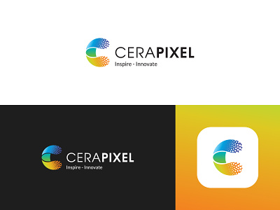 Cera Pixel Logo app branding company creative creativity design icon identity logo minimal typogaphy ui ux vector website