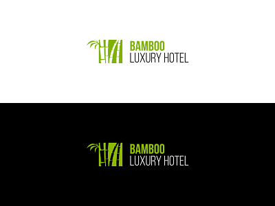 Bamboo Luxury Hotel bamboo branding creative design hotel logo luxury minimal restaurant typography ui ux
