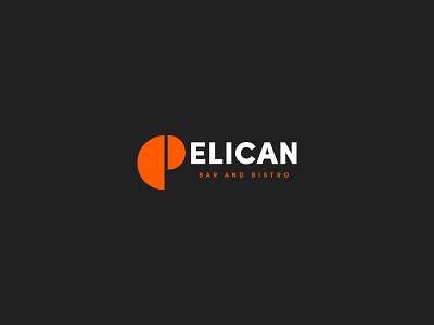 Pelican brand identity branding creative design exploration flat icon lettering logo minimal typography ui