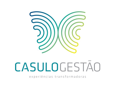 Casulo Gestão borboleta brand branding butterfly casulo cocoon design logo