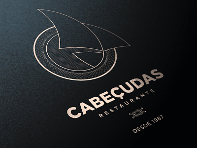 Restaurante Cabeçudas Logo Application food restaurant sailboat sea
