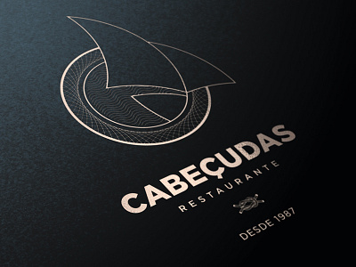 Restaurante Cabeçudas Logo Application