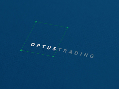 Optus Trading trading visual identity