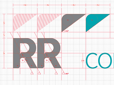 RR Consultoria branding logo type
