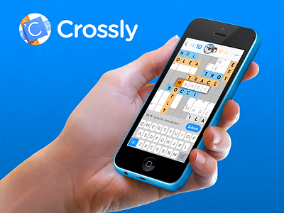 Crossly is now LIVE animation app apple crossly crossword game ios iphone multiplayer ui ux