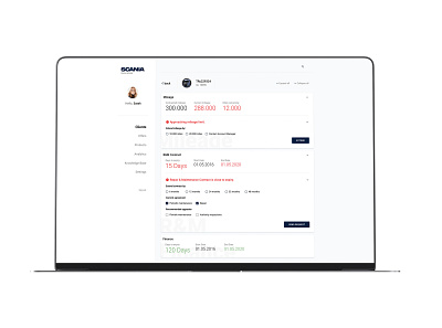 Enterprise Cloud Application UX and UI for Scania