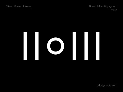 House of Wang logotype branding design logo logotype