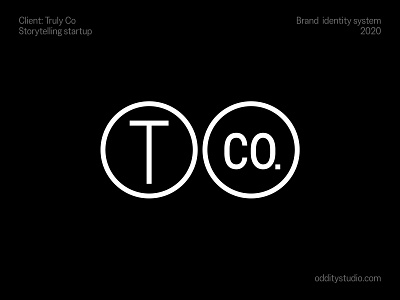 Tryly Co. logotype branding graphic design logo logotype