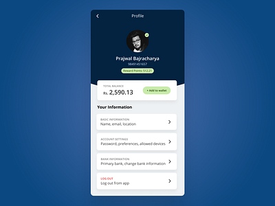 User Profile - UI Challenge