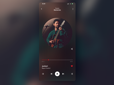 Music Player UI