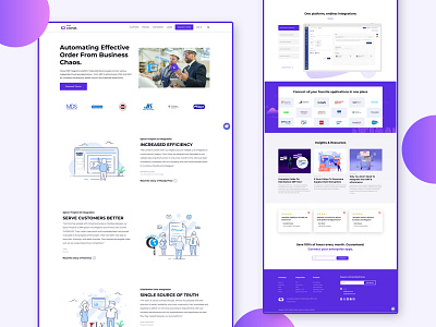 Cloras CMS Website Home page by Syed Kadhar G on Dribbble