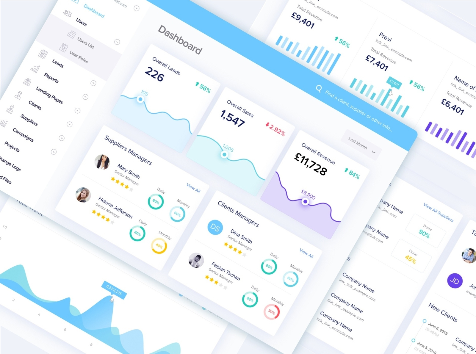 Lead System by Anna Design on Dribbble