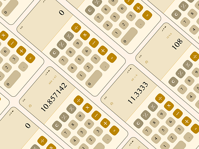 Calculator - 004 004 calculator design mobile ui ux