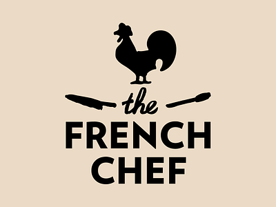 Illustrated Logo adobe illustrator branding chef cooking design food france french illustrated logo illustration logo vector youtube