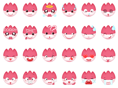 Expression mascot