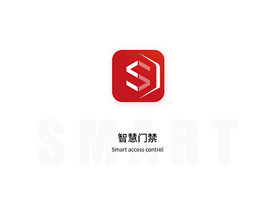 Smart Access control icon logo