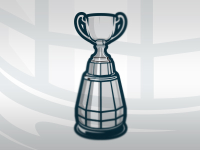 GreyCup canadian cfl football illustration logo sports trophy