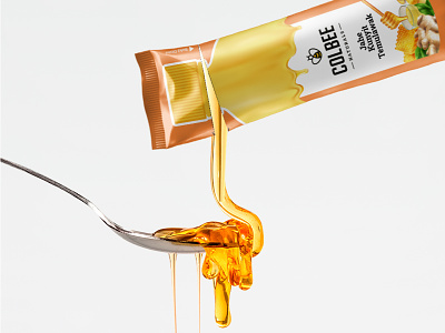 Sachet Packaging Design branding cough syrup packaging honey honey packaging label design packaging packaging design packaging inspiration