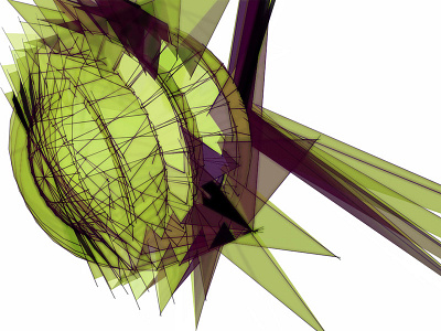 Spiny Chaotic ae c4d echo sketch and toon