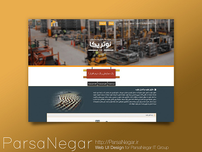 Parsa Negar Website Ui (Pages)