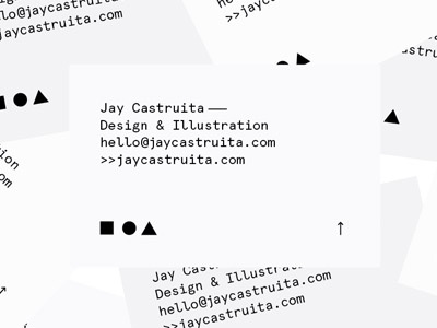 Personal Branding. business card jay castruita