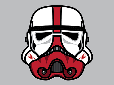 StormTrooper Sticker baby yoda badges draplin iconography icons illustrator jedi logo modern star wars stickers stormtrooper vector