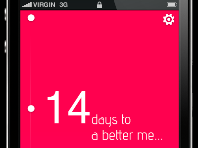 Count down better me app