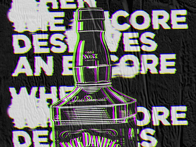 Jack Daniels 4 black and white custom typography design illustration poster poster art type typography whiskey whisky