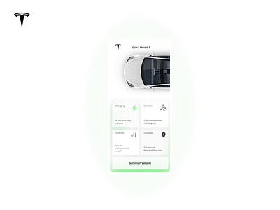 Tesla App Charging Micro-Interaction animation app design interaction tesla ui ux