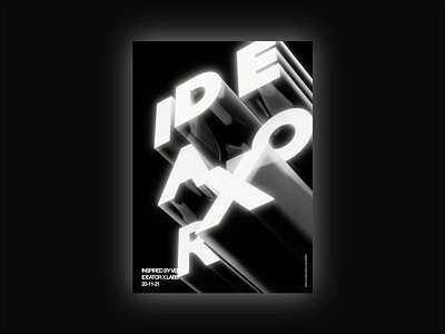 FONT_X_SPACE 30daysoftype 3d animation blender branding cgi design logo render renderzone text type typography ux