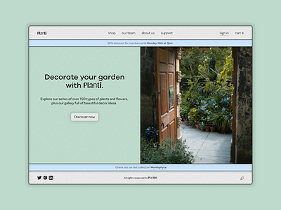 Planti - UI Concept