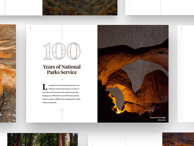 100 Years of National Parks national parks ui web