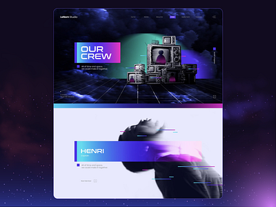 Aeropace Visualiztion aerospace astronaunt cyberpunk design distorted gradient human key visual sci fi spaceship studio team television ui ux visual website