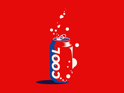 Coca Illustration clean design flat illustration lettering vector