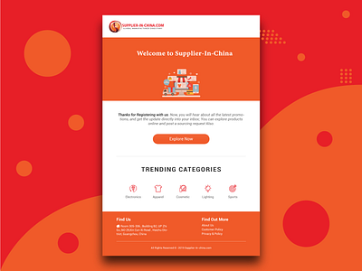 Supplier in China Email Template