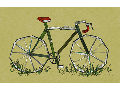 Book bike bike book illustration new york times