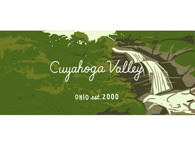 Cuyahoga Valley cleveland cuyahoga valley cuyahoga valley national park cvnp drawing illustration national park nature ohio
