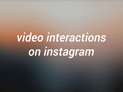 Instagram Ui android app concept instagram interaction ui uix video