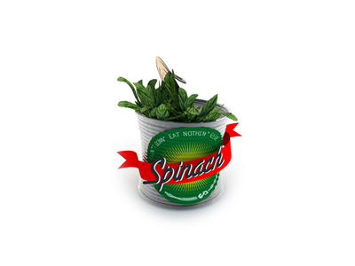 Spinach Gem 3d bdd c4d can cucumber gem spinach testing