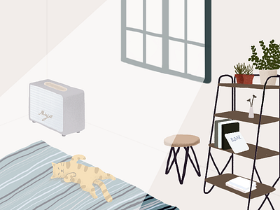【My House&My Rooms】 1 design illustration