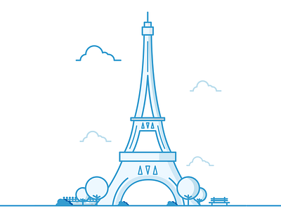 Eiffel Tower Illustration