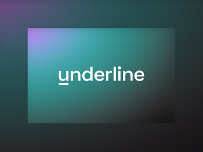 underline wordmark