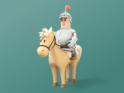 Brave Knight c4d character characterdesign cinema4d knight