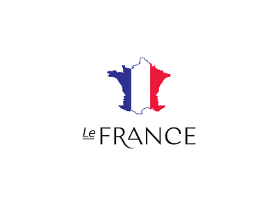 Le France beauty brand branding design france graphicdesign identity illustration logo logodesign logotype logotypedesign map parfums vector