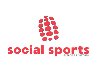 "Social sports" app logo app logo logotype socialsports sport