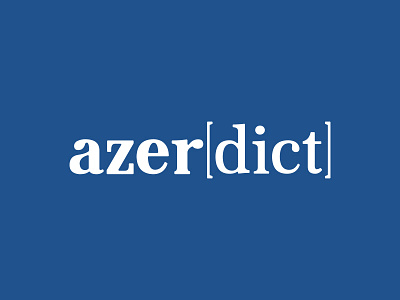 Azerdict Logo azerdict dictionary logo