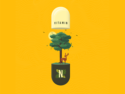 Viatmin N birds dder green medicine nature outdoors pill sun supplement tree trees vitamin yellow