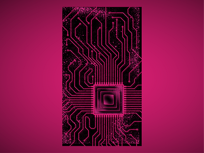 Circuit Board Phone Wallpaper