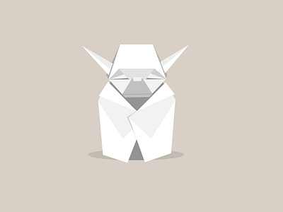 Yoda origami star wars yoda